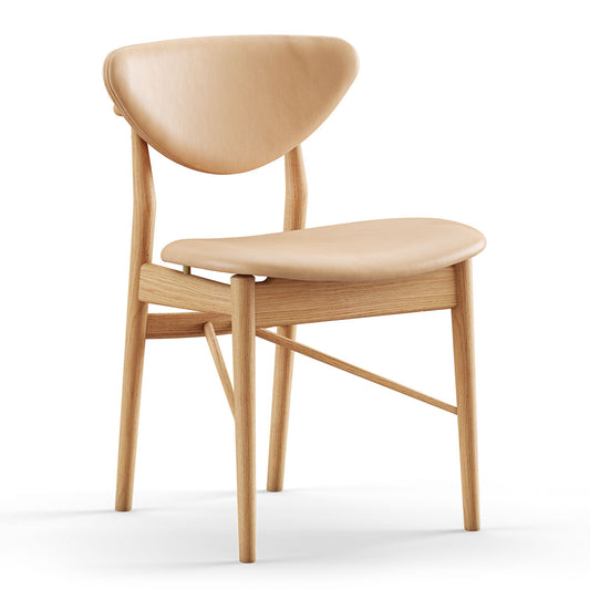 108 Dining Chair | Natural Vegetal Leather Upholstery
