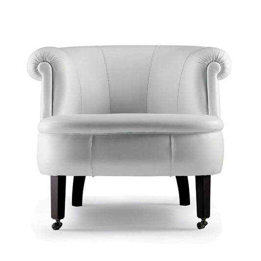 Club Chair | Leather PFCS 01 Ivory