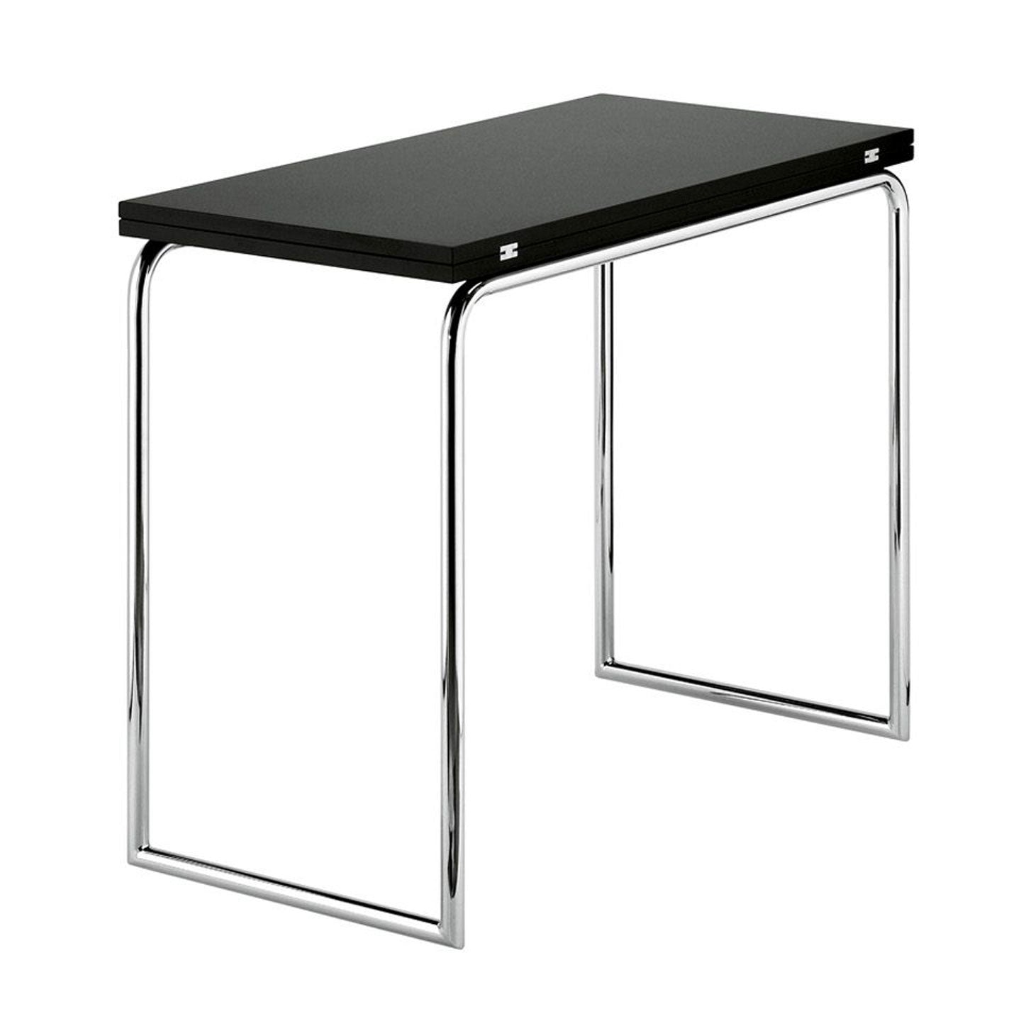 B109 Folding Table | Black Laminate Top