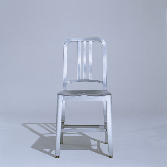 Navy Chair 1006 | Hand-brushed Aluminium NO Arms