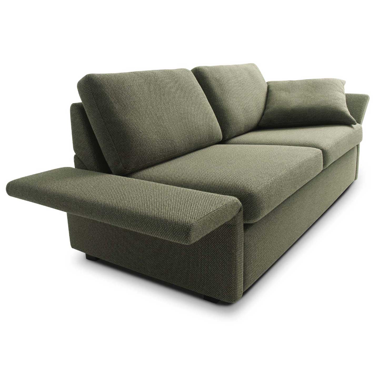 Conseta Sofa 174x85cm | Anthracite 5010 Fabric Upholstery