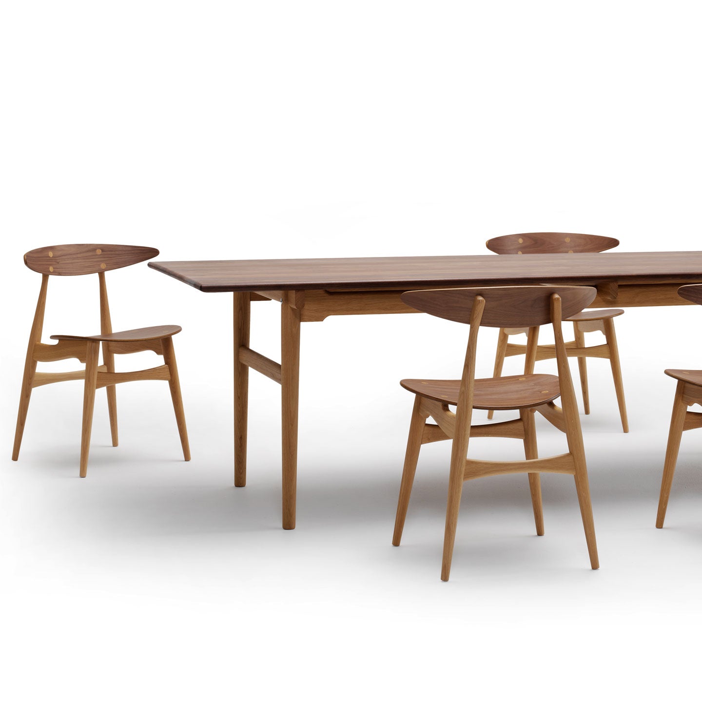 CH33 Mixed Wood Chair | Oiled Oak Frame