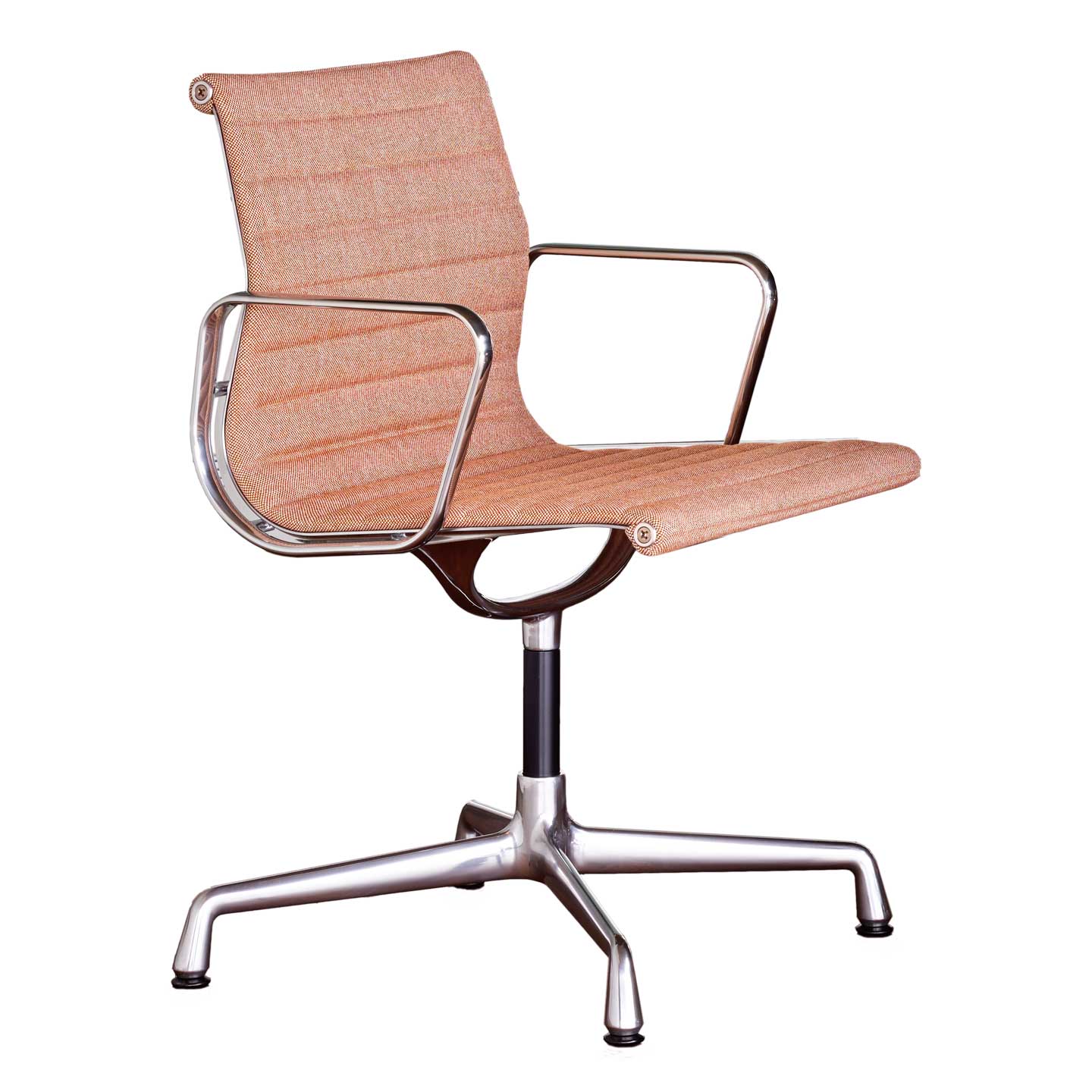 Aluminium Group EA 103 Chair | Warm Grey/Ivory 79 Hopsak Upholstery