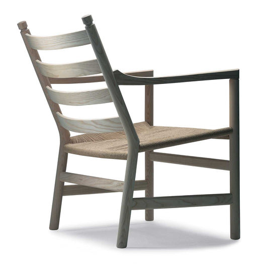 CH44 Lounge Chair | Soaped Oak Frame