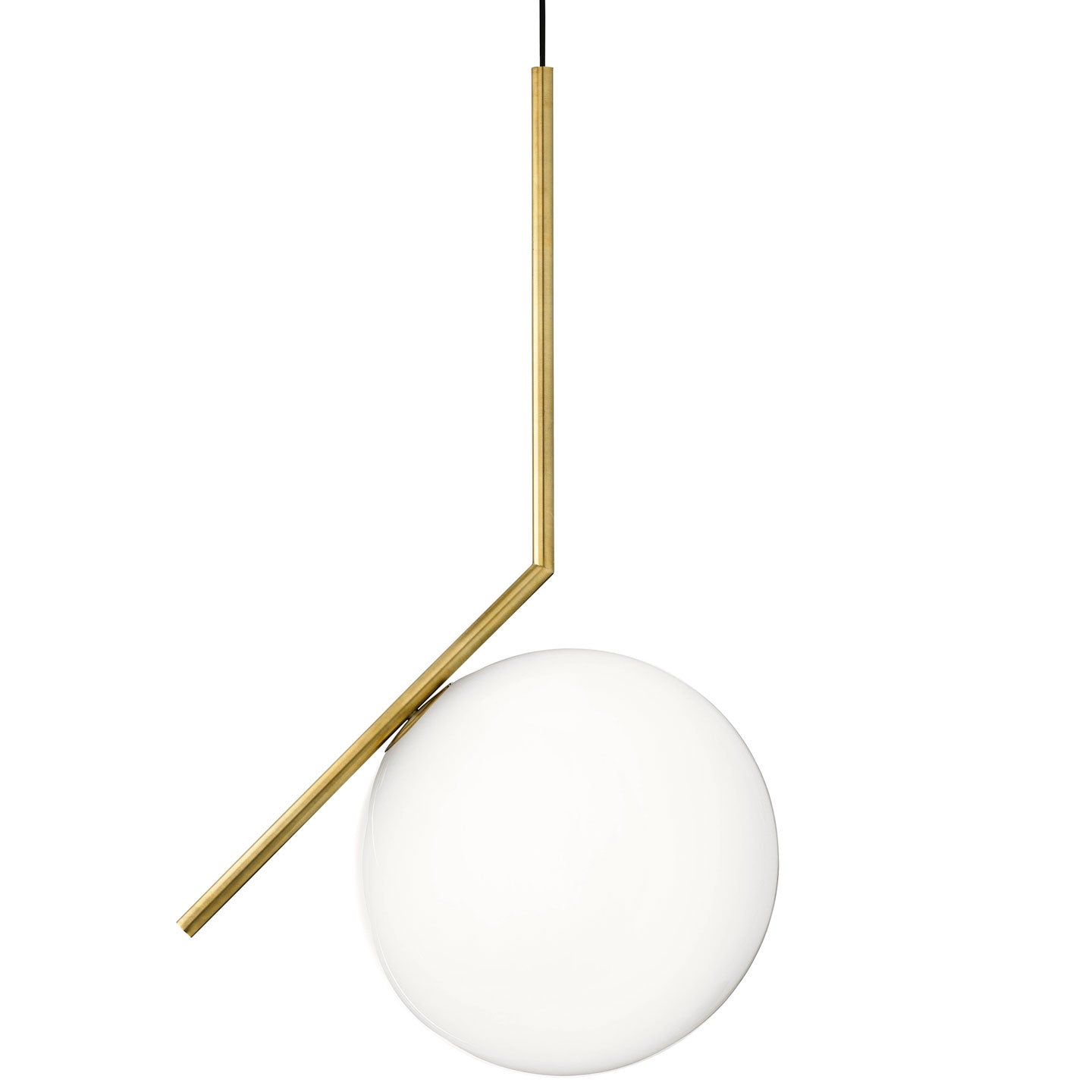 IC S2 Large Pendant Lamp | Brushed Brass