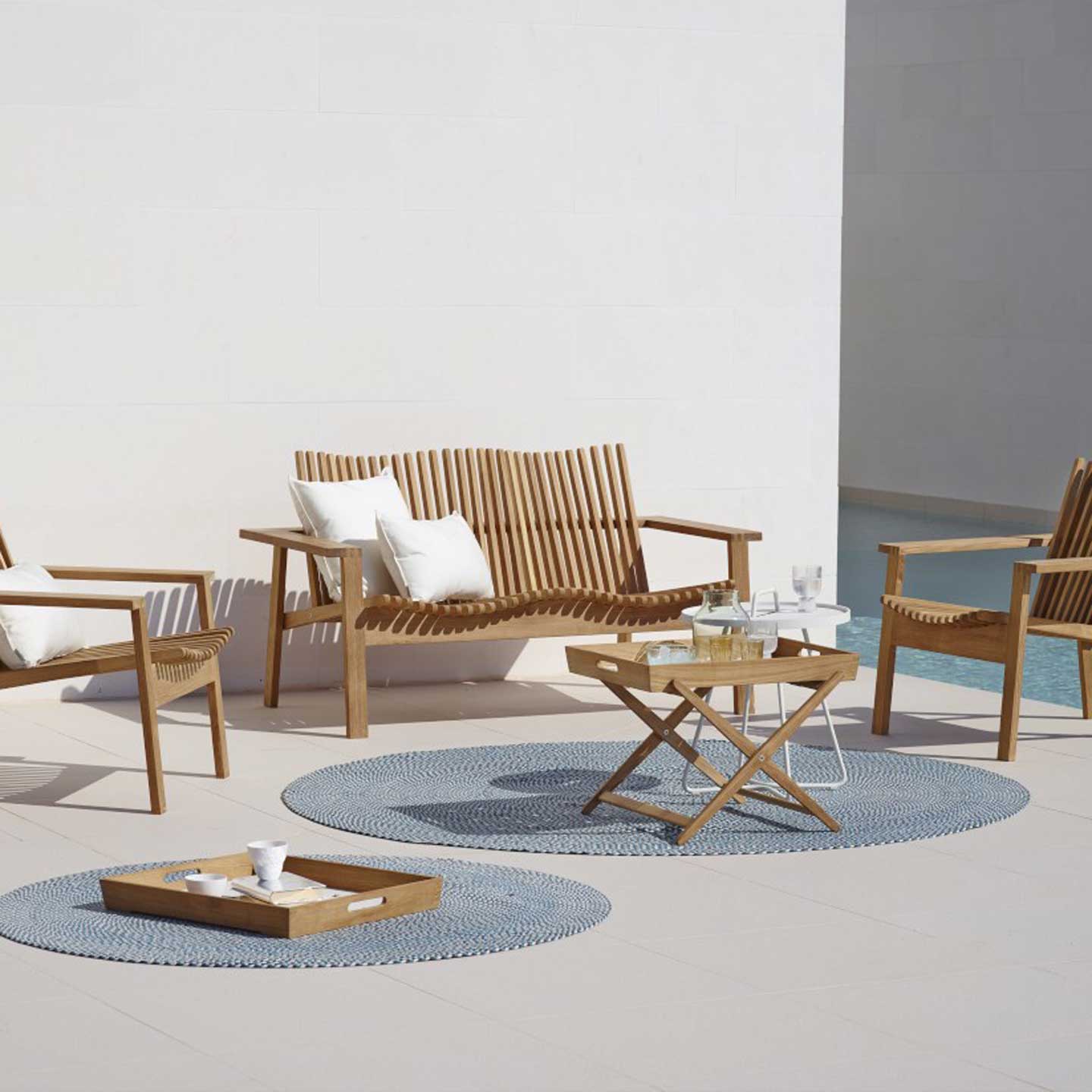 Amaze Garden Bench | NO Seat Cushions