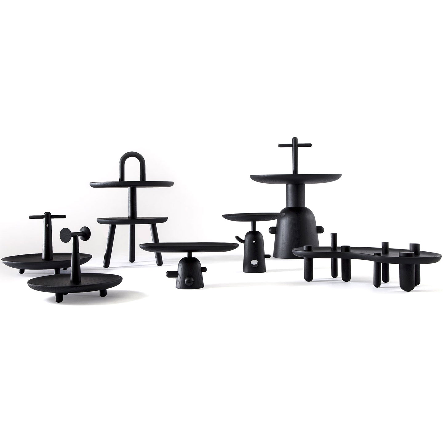 Reaction Poetique 06 Side Table | Ash Stained Black