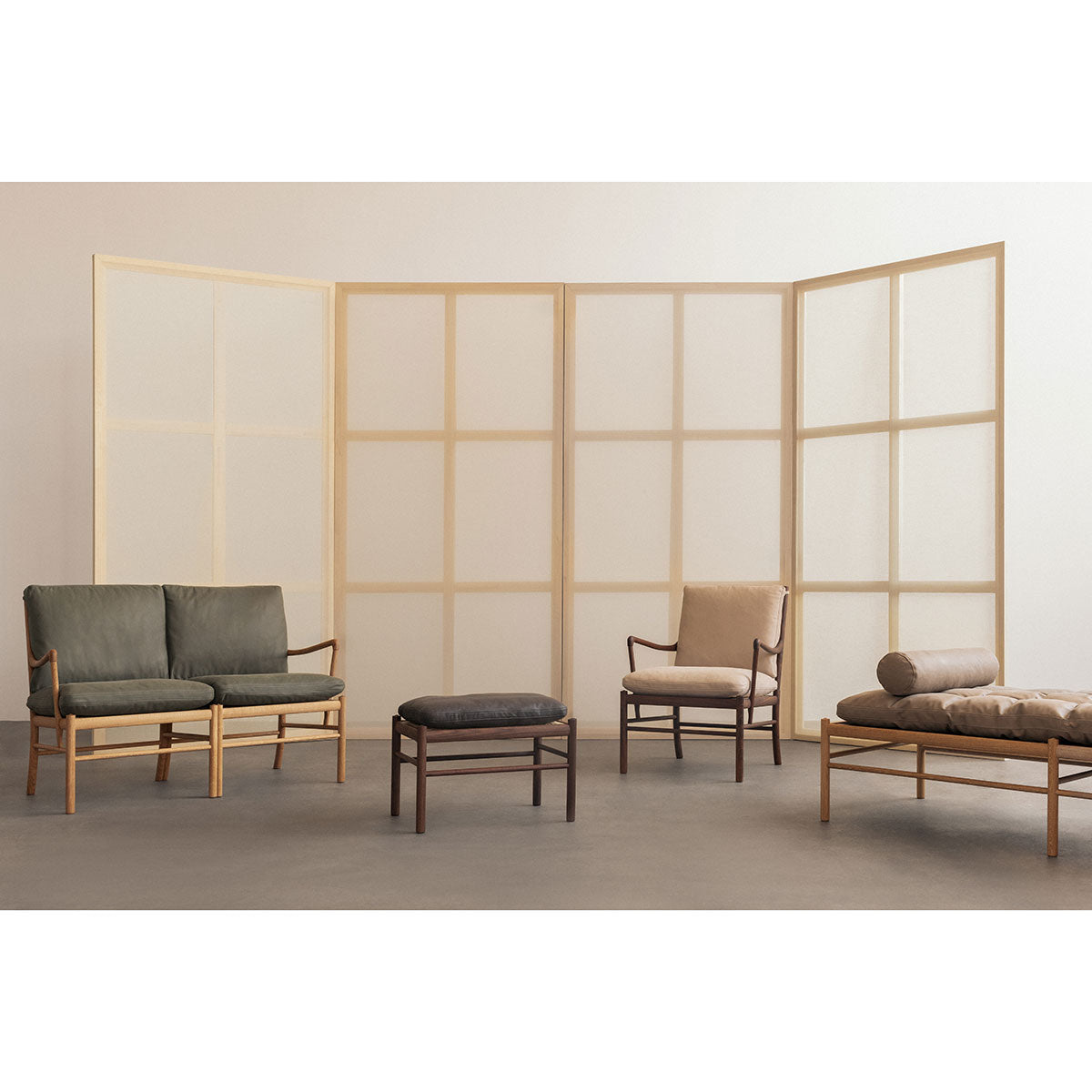 OW150 Day Bed | Leather Thor 307 Cognac