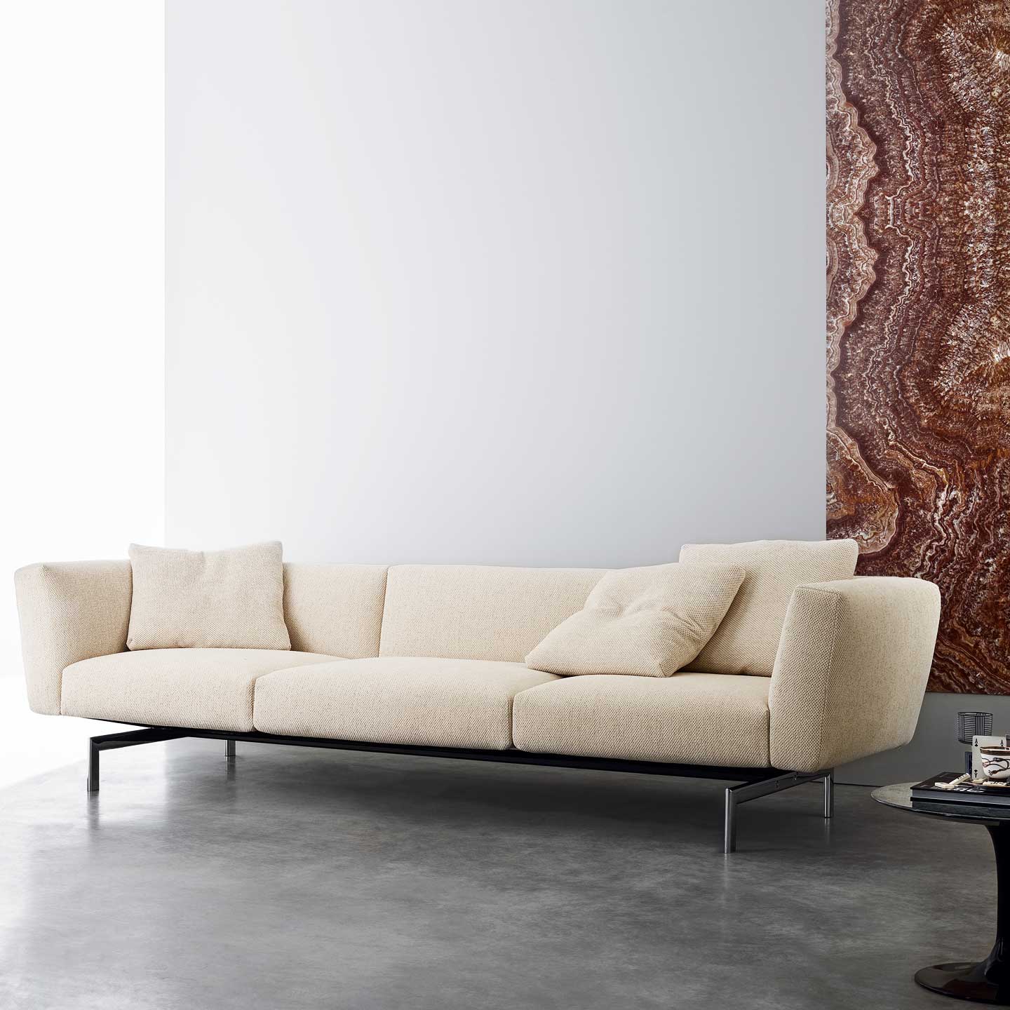 Avio 3 Seat Sofa | Divina 224 Light Beige
