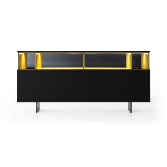 Gallery Low Sideboard 240cm | Sahara Noir Marble Top