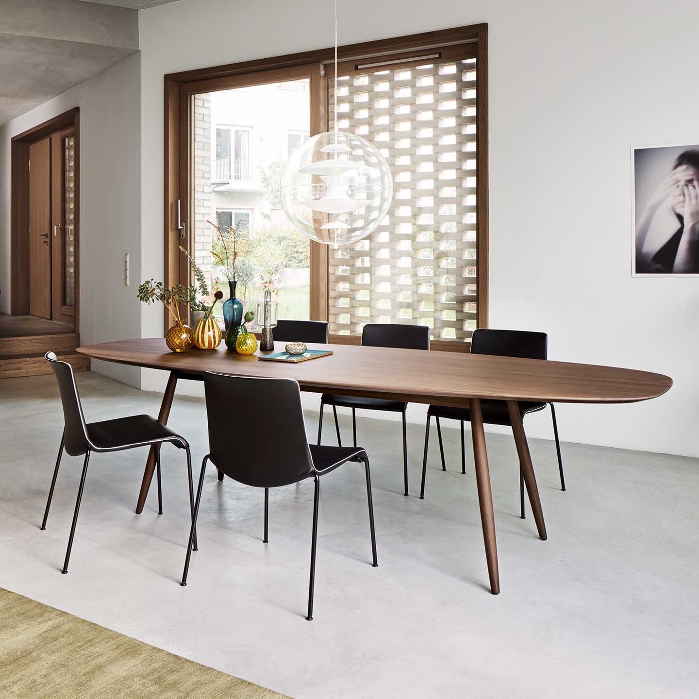 Moualla Dining Table | White Pigmented Oak Oiled