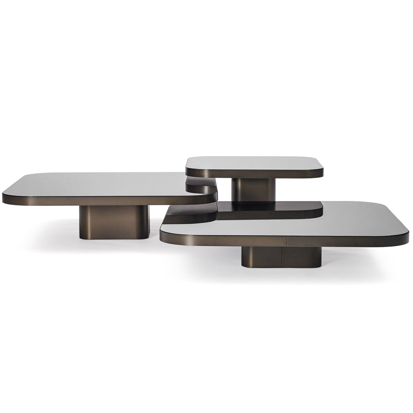 Bow Coffee Table No 3 | Nero Marquina Marble Top