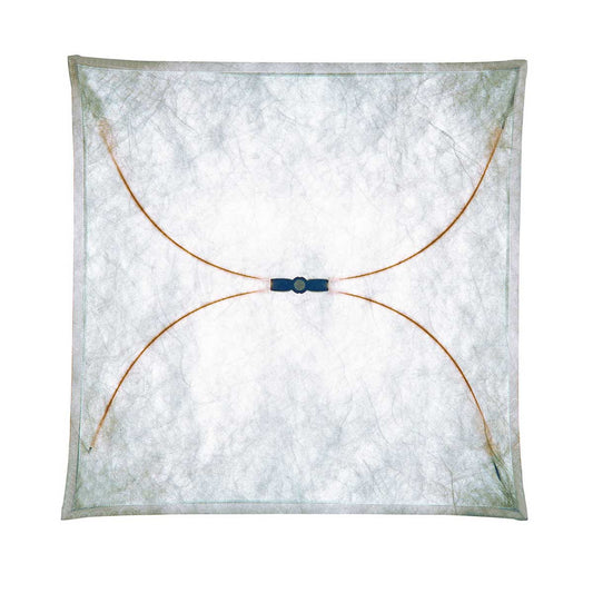 Ariette 2 Wall Lamp | White Synthetic Fabric