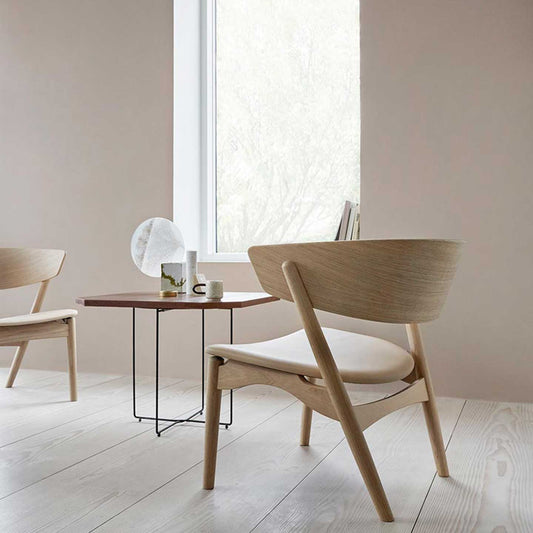 Sibast No 7 Lounge Chair | Cognac Dune Leather Seat