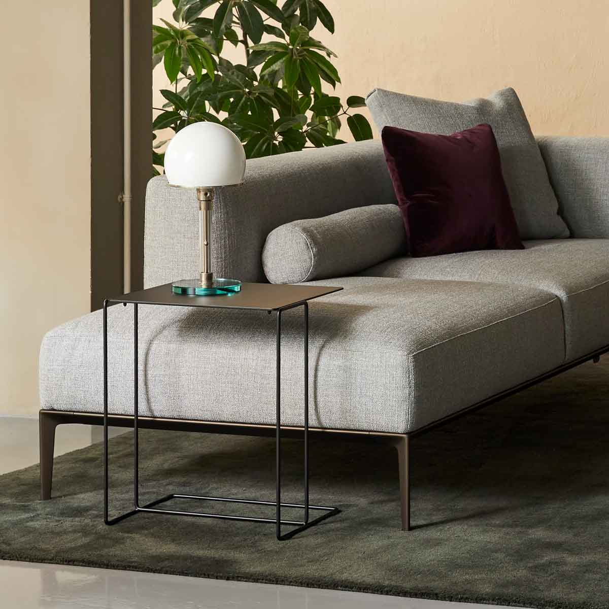 Oki Side Table T2 | Matt Black Top