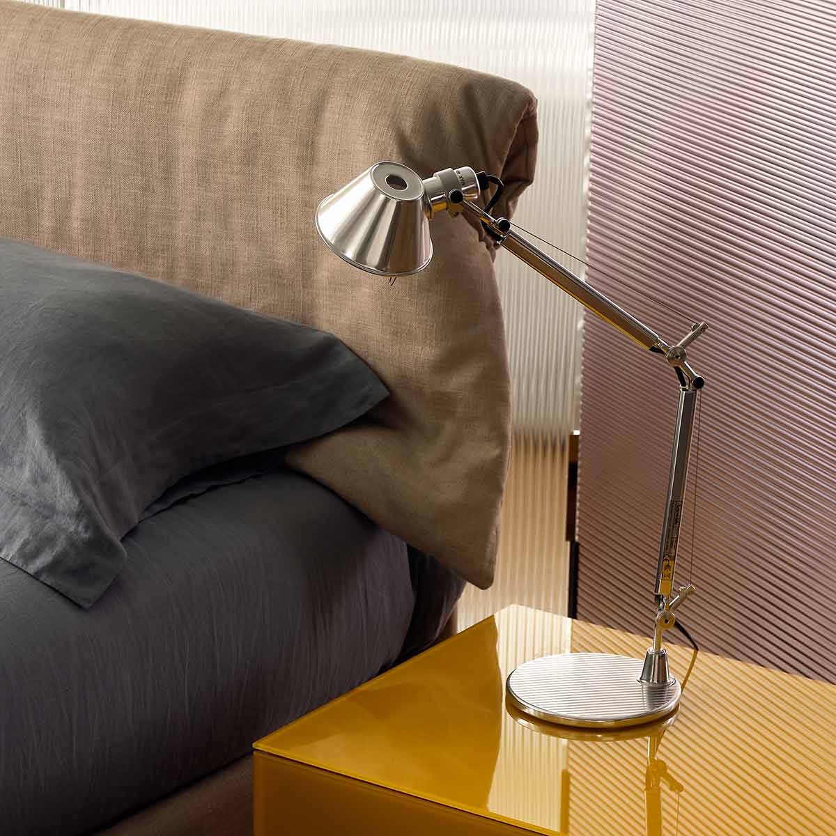 Tolomeo Micro Table Lamp | Polished Aluminium