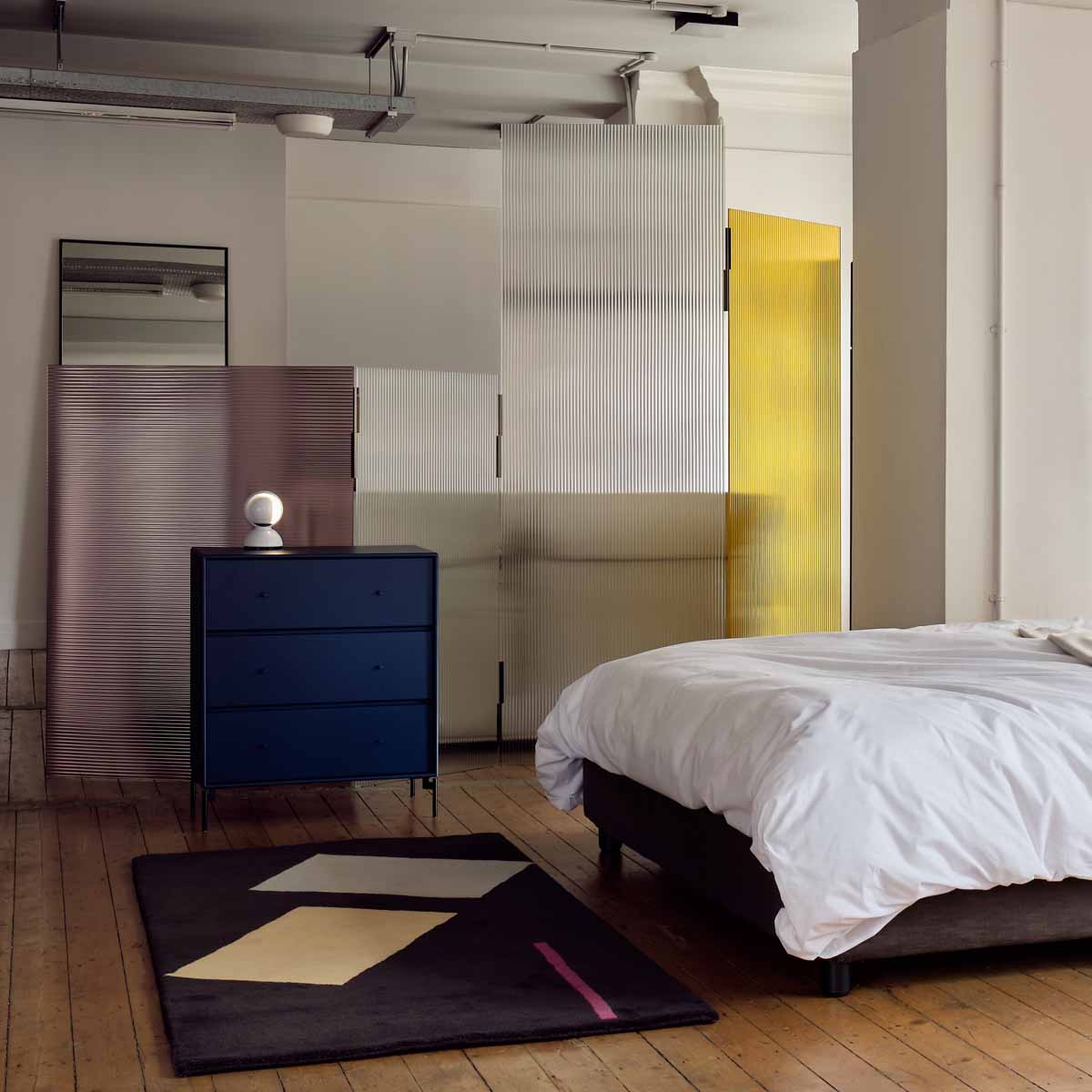 Rayures Screen | Multicoloured Glass