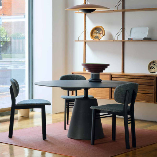 Rock Dining Table | Anthracite Cement Top