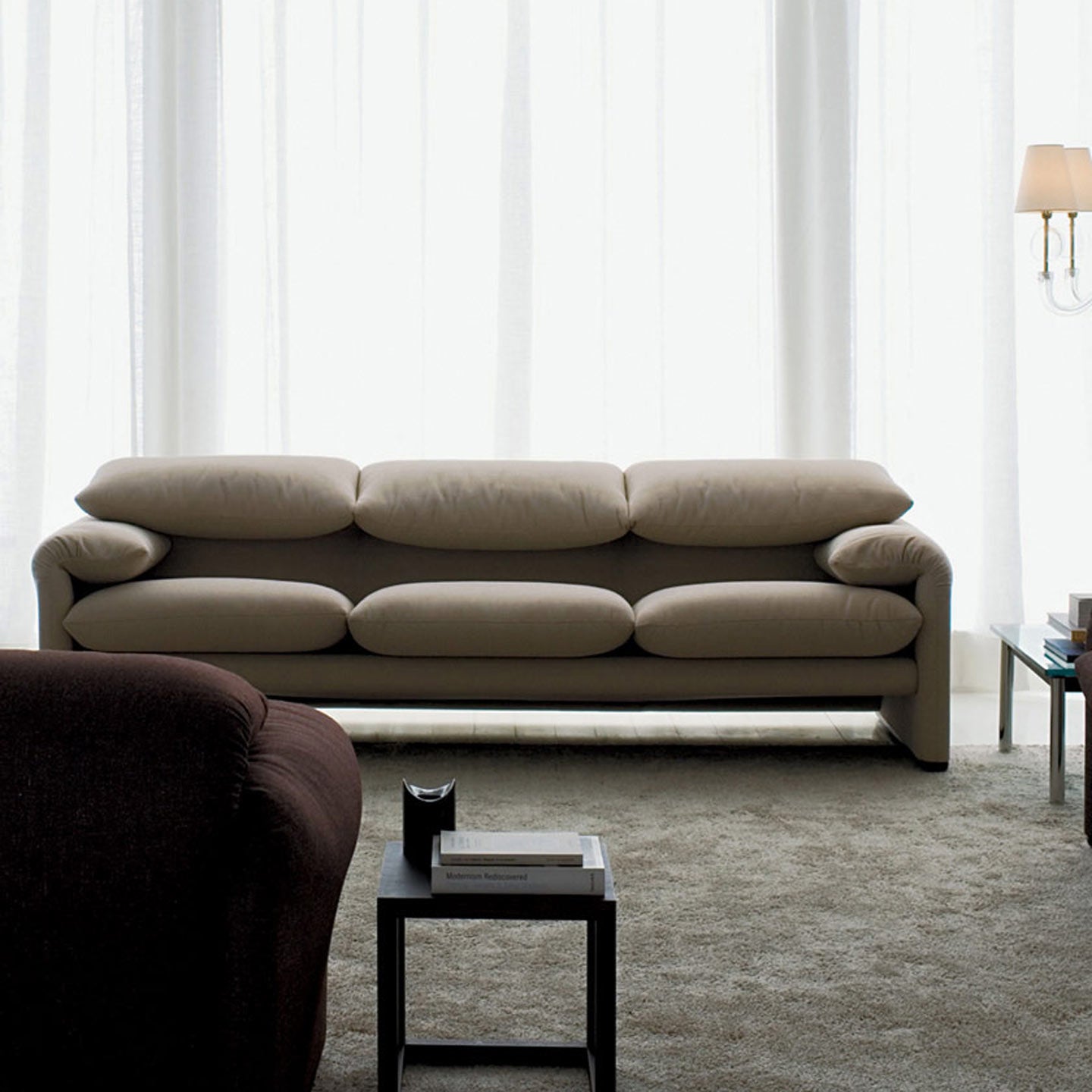 Maralunga Sofa (2380mm) | Lincoln 13L571 Ash