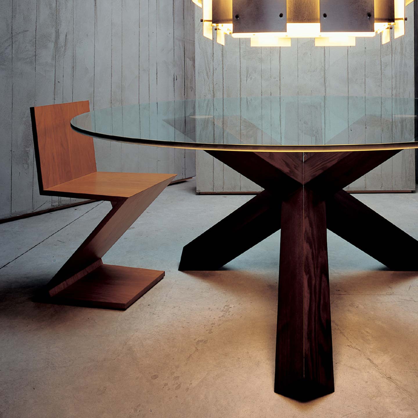 Zig Zag Chair | Natural Cherry Wood