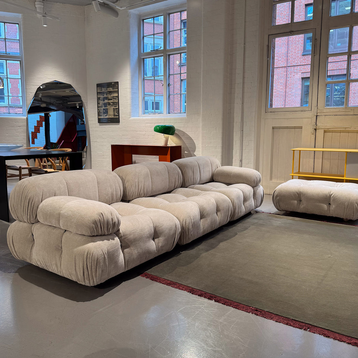 Ex Display Camaleonda Sofa Exclusive | Chalk White Bellini Fabric