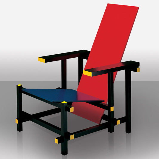 Red and Blue Chair | Multiplywood