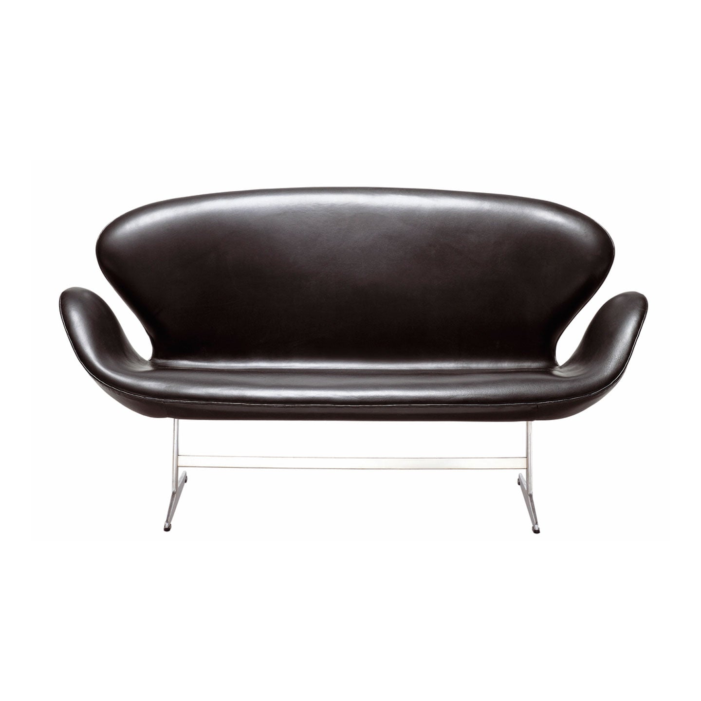 Swan Sofa | Leather Basic Black