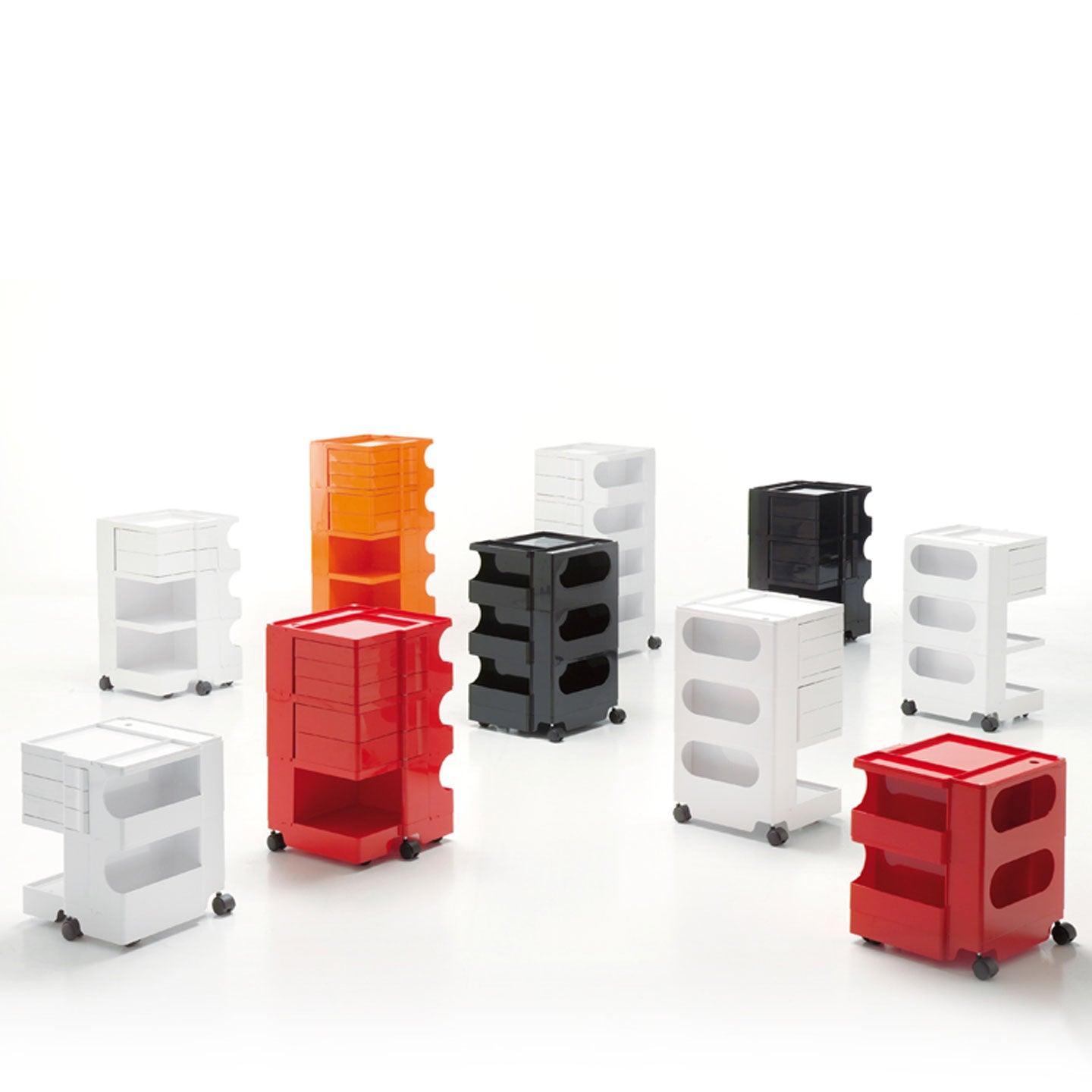 Boby 2/2 Trolley | White