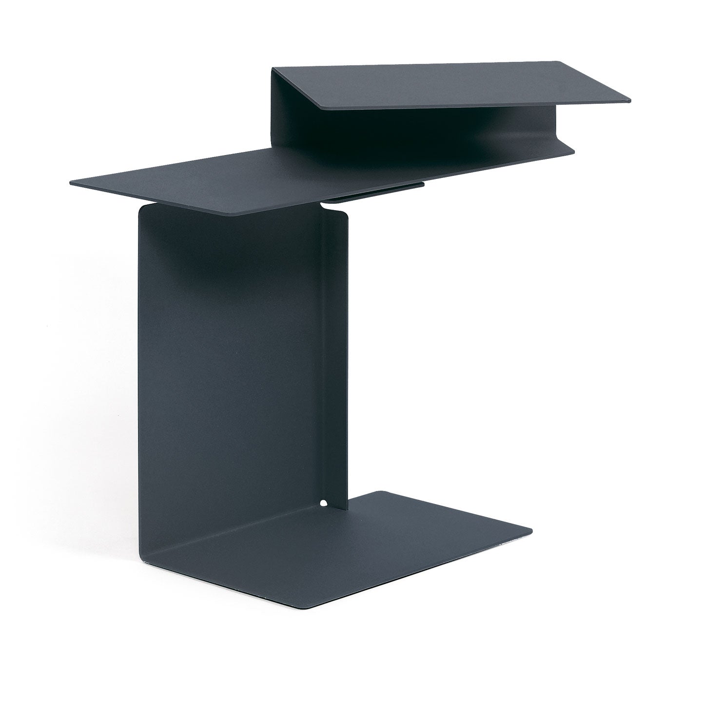 Diana E Table | Basalt Grey Powder Coated Steel