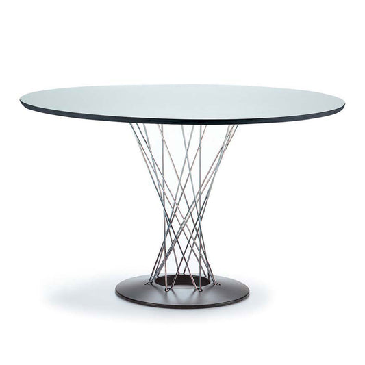 Noguchi Dining Table 120cm | White Laminate Top