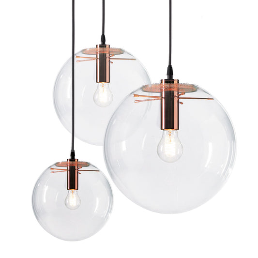 Selene Pendant 35cm | Clear Glass Pendant 35cm