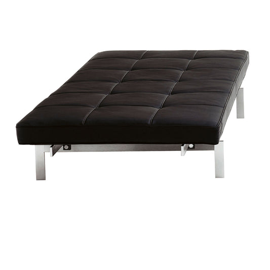 PK80 Daybed | Black Grace Leather