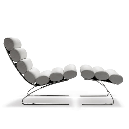 Sinus Chair | Dura Leather 178 White