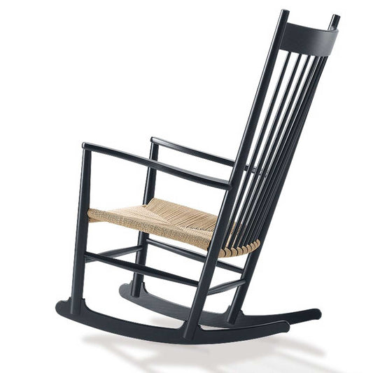 J16 Rocking Chair | Black Lacquered Oak