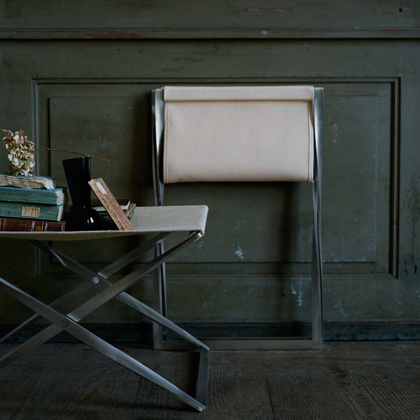 PK91 Stool | Natural Canvas