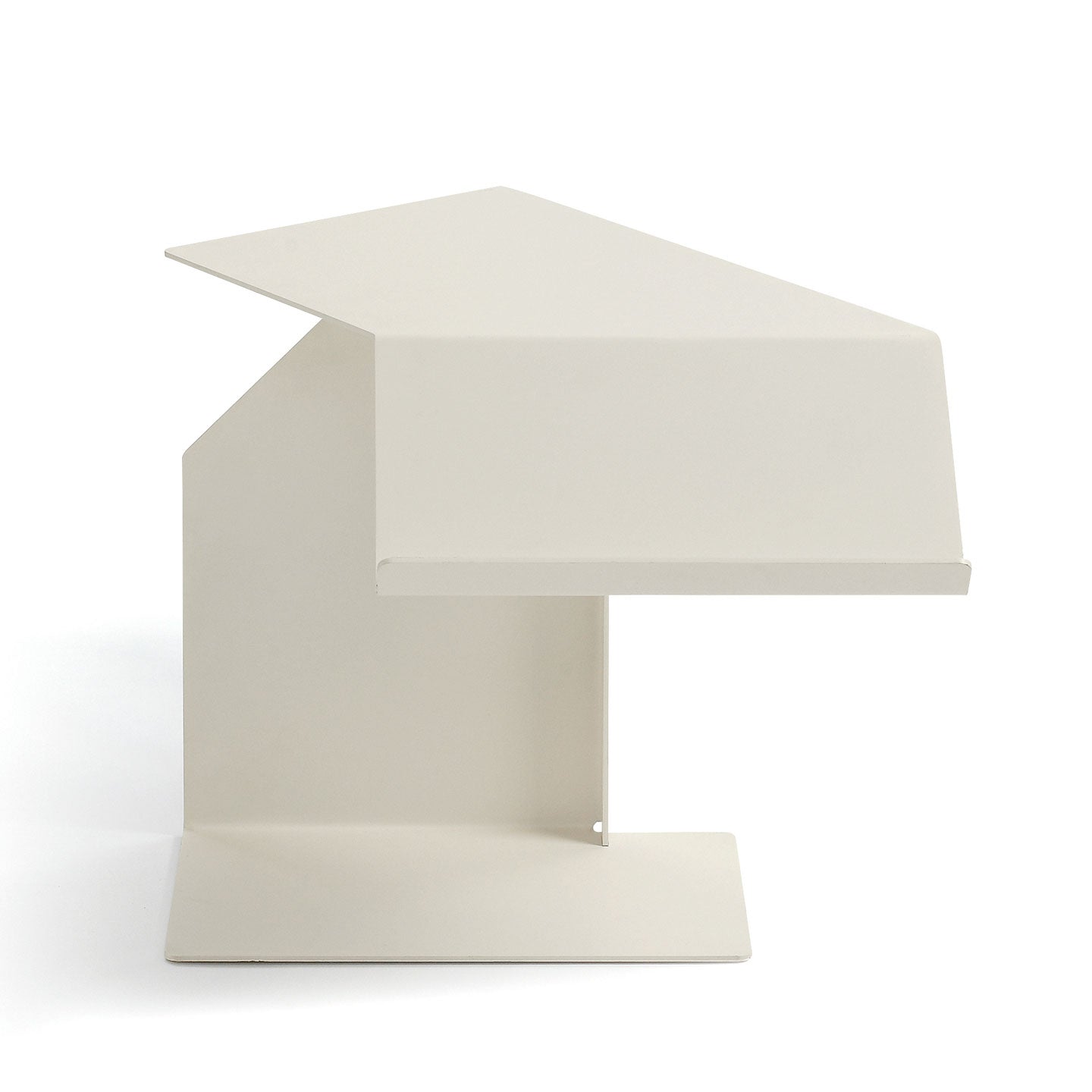 Diana F Table | Cream Powder Coated Steel
