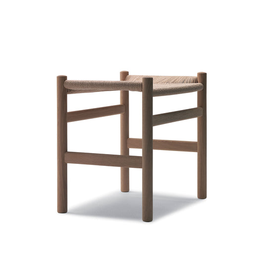 CH53 Stool | Soaped Natural Oak Frame