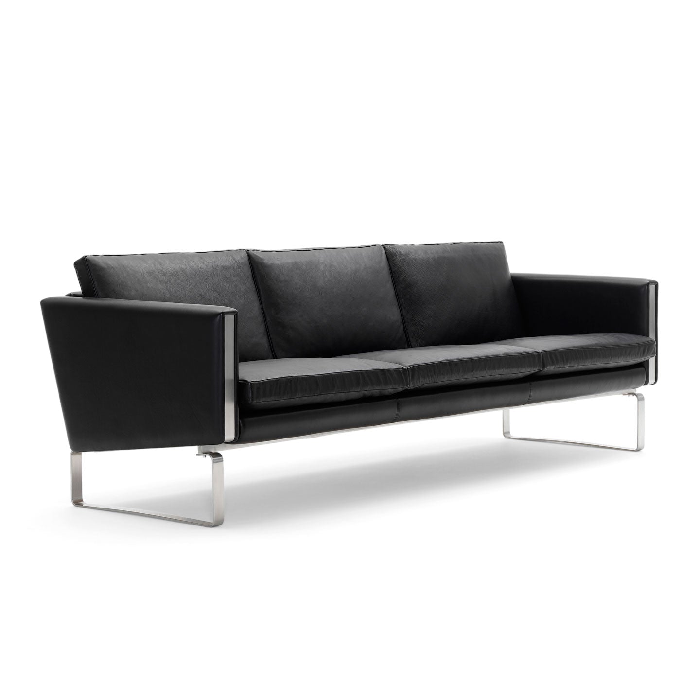 CH103 3 Seat Sofa | Leather Thor 300 Cream