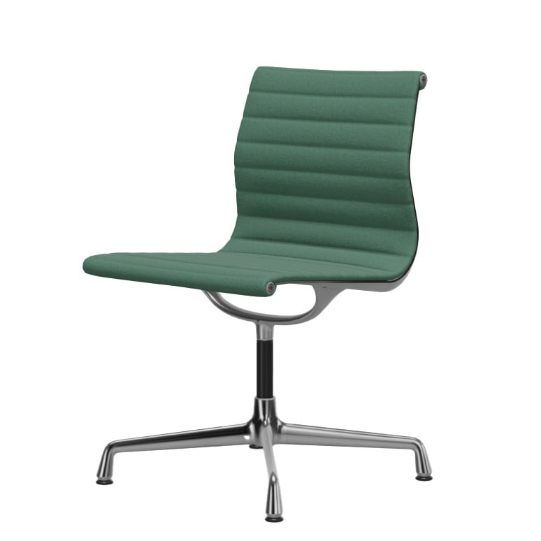 Aluminium Group EA 101 Chair | Mint/Forest 86 Hopsak Upholstery