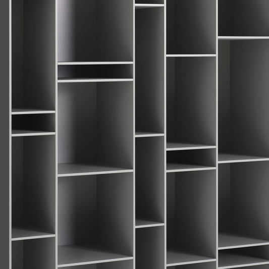 Random Bookcase | Grey Medium Lacquer