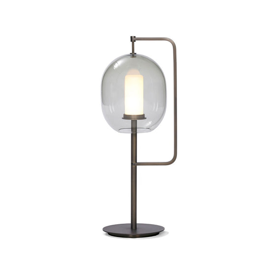 Lantern Table Lamp | Burnished Brass