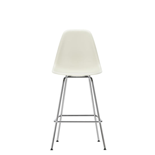 Eames Plastic Stool Medium | Polypropylene Seat Shell in Pebble Grey