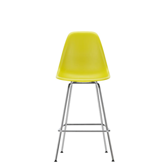 Eames Plastic Stool Medium | Polypropylene Seat Shell in Mustard