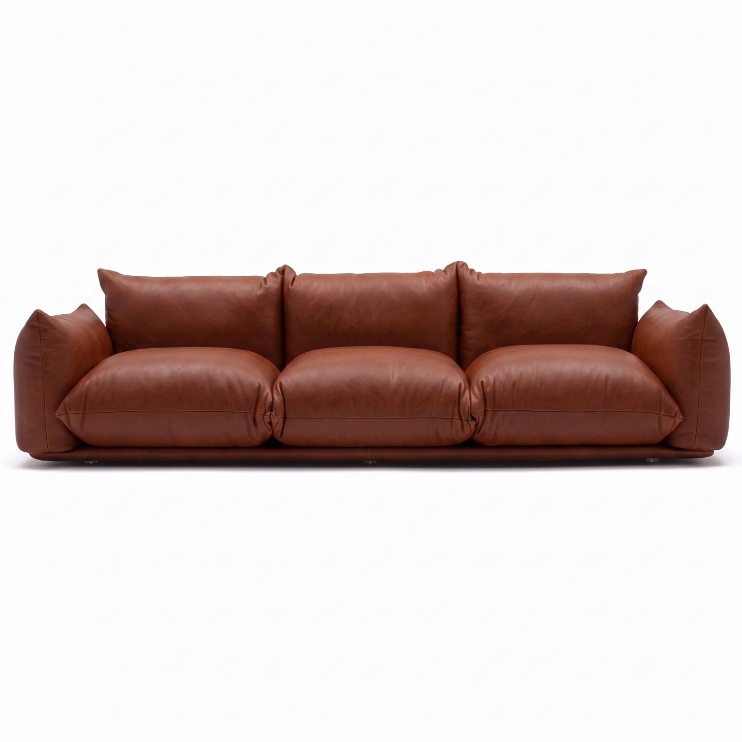Marenco 2018 Sofa 3 Seat Small | Cognac Rubino 4 Leather - Generated