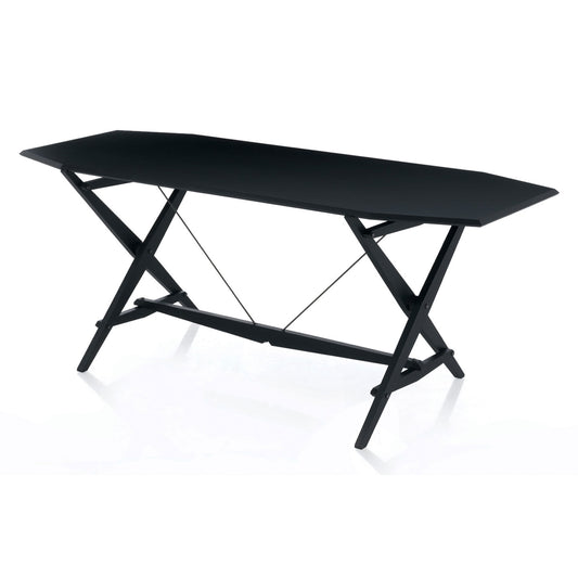 Cavaletto Desk | Black Stained Ashwood