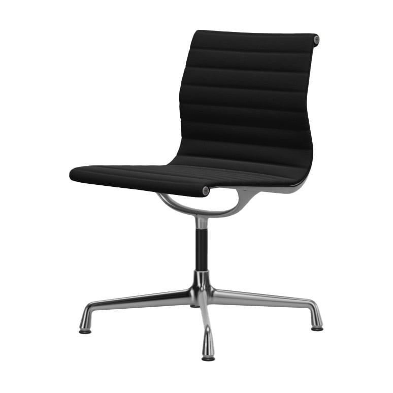 Aluminium Group EA 101 Chair | Black 66 Hopsak Upholstery