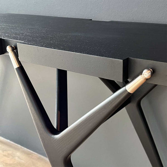 PA 1947 Console Table | Ash Stained Black