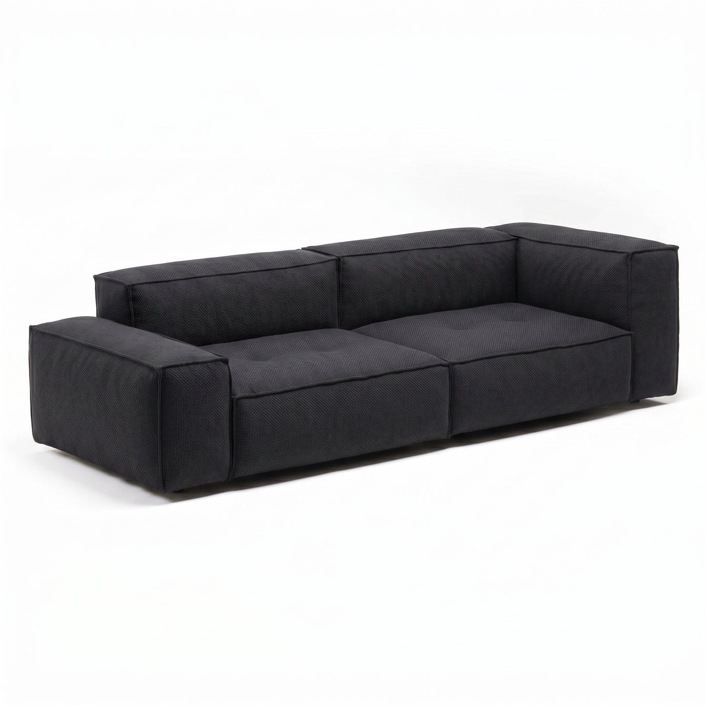 NeoWall Sofa 240cm | Blue Black 05 Tosca Upholstery - Generated