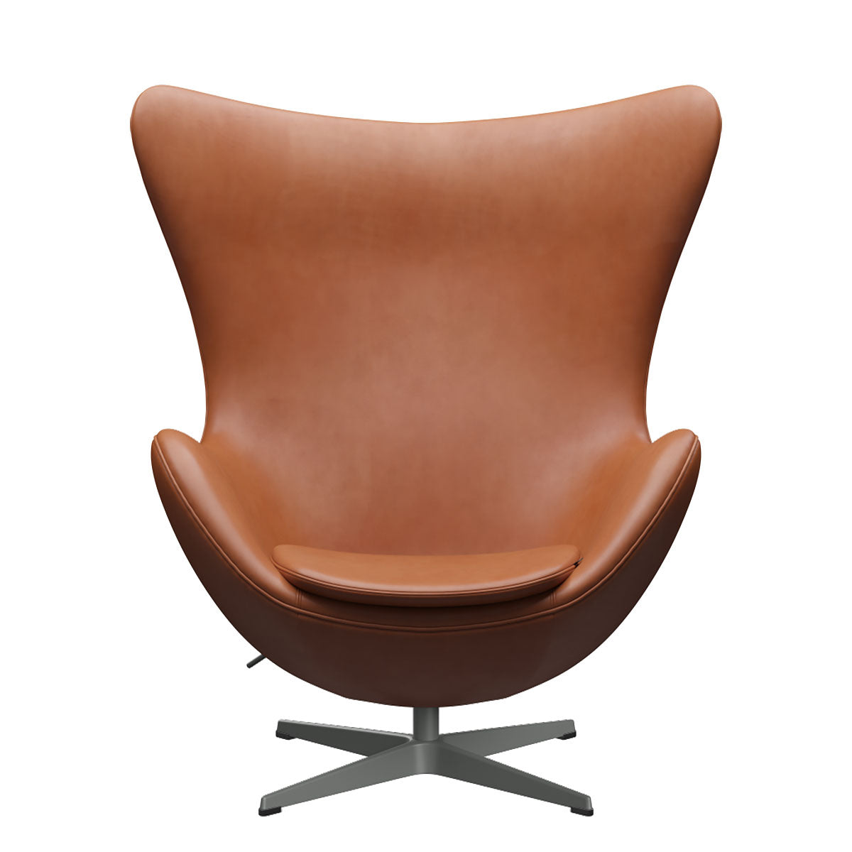 Egg Chair | Walnut Grace Leather Upholstery