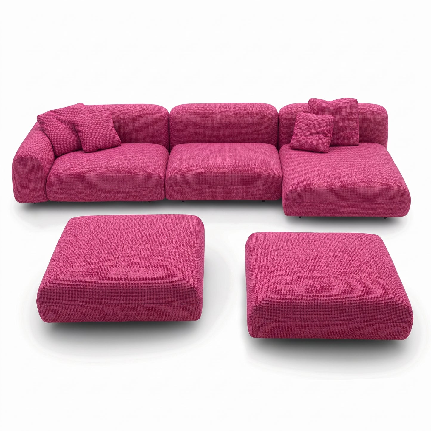 Tokio Configuration T10 | Magenta Etoile 147 Fabric - Generated